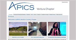 Desktop Screenshot of apics-vc.org